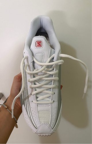 Nike Shox R4 Plata/Blanco Sin Estrenar