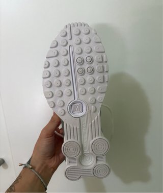 Nike Shox R4 Plata/Blanco Sin Estrenar