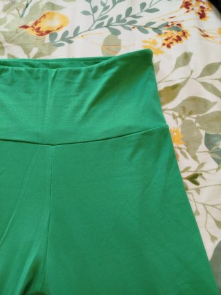 Leggings capri verdes