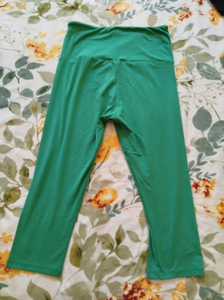 Leggings capri verdes