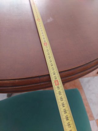 Mesa de comedor y 6 sillas madera