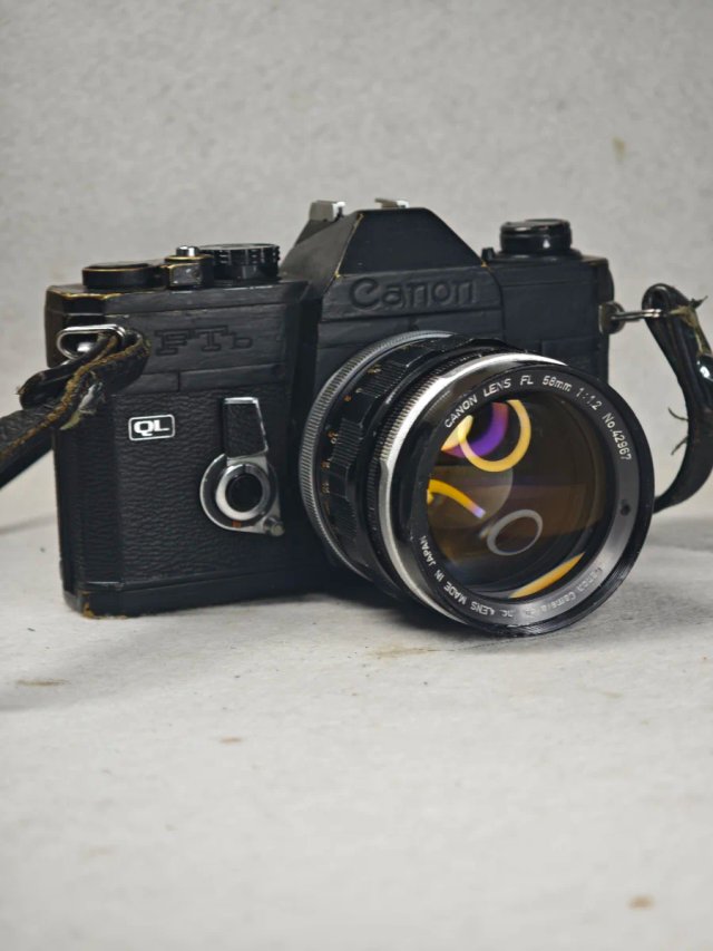 Canon FTb con objetivo Canon 58mm 1:1.2