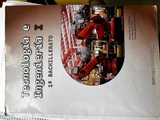 Libros 1º BACH tecnológico