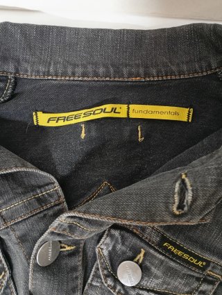 Chaqueta vaquera Free Soul negra xs