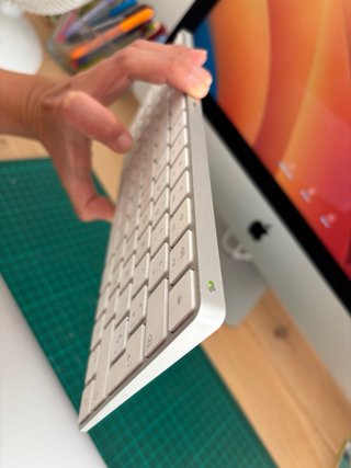 Imac 2017 con taclado y mouse