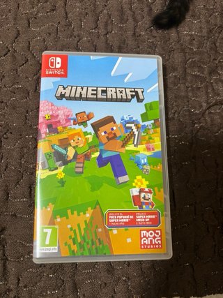 Minecraft y Mario nintendo switch pack