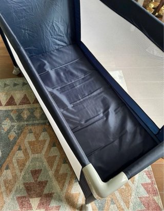 Cuna de viaje plegable + colchón