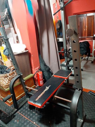 Banco de ejercicios Weider Pro 550 + Accesorios