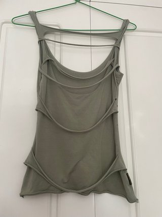 Top Zergatik Talla Única Verde Militar