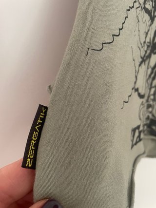 Top Zergatik Talla Única Verde Militar