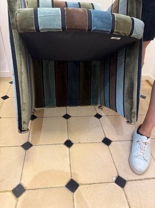 2 Butacas Vintage Terciopelo