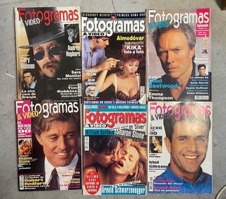 Revistas Fotogramas años 90 y dos suplementos
