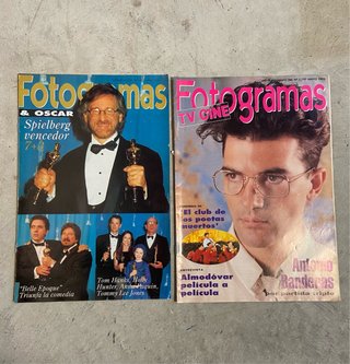 Revistas Fotogramas años 90 y dos suplementos