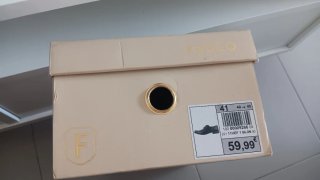 Scarpe eleganti nere da uomo usate