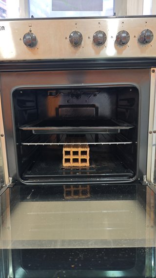 Cocina de Gas Becken 4 fuegos + Horno