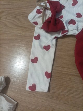 Conjunto body y falda niña 6-9 meses