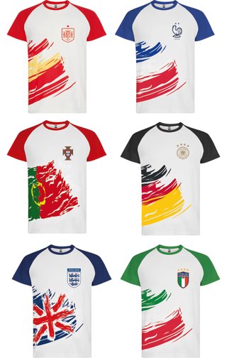 camisetas mundial selecciones