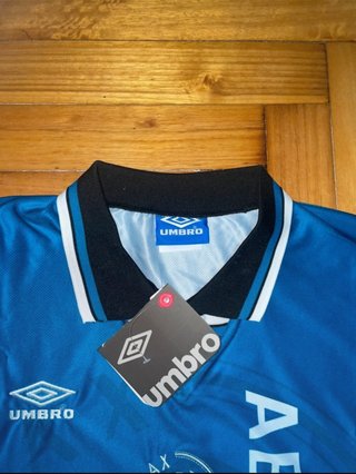 Camiseta Ajax Retro 95/96 Umbro Azul