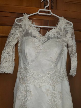Vestido de Novia Talla 36 Encaje