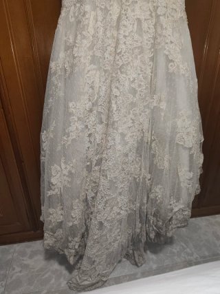 Vestido de Novia Talla 36 Encaje