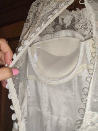Vestido de Novia Talla 36 Encaje
