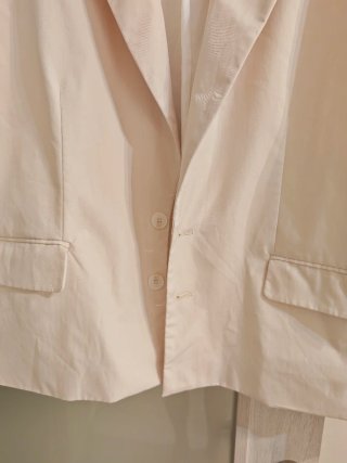 Blazer americano hombre crema Talla L