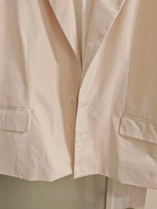 Blazer americano hombre crema Talla L