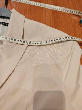 Blazer americano hombre crema Talla L