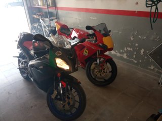 Aprilia RS 125 Negra/Verde