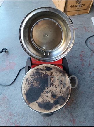 Horno eléctrico de pizza de piedra refactaria