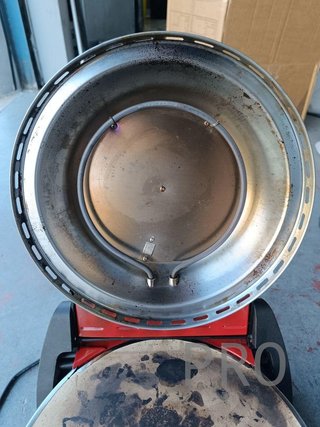 Horno eléctrico de pizza de piedra refactaria