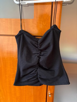 Top Zara Negro Talla S
