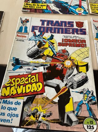 Comics transformers 1 3 4 5 15 17