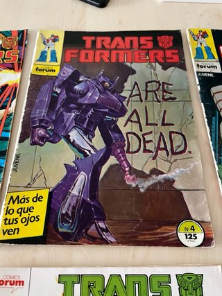 Comics transformers 1 3 4 5 15 17