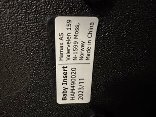 Hamax silla adaptador Bebé Gris