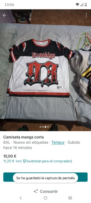 Camiseta manga corta
