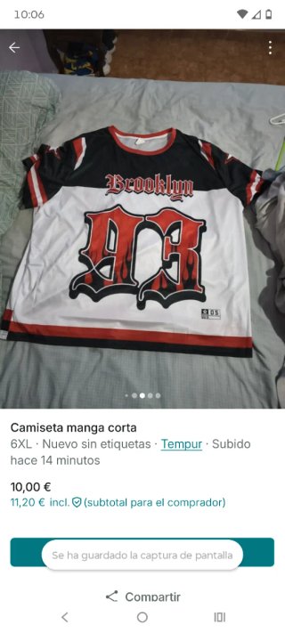 Camiseta manga corta