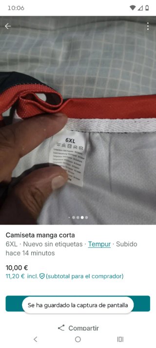 Camiseta manga corta