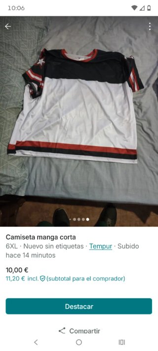 Camiseta manga corta