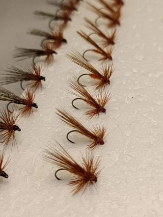 Moscas secas pesca trucha