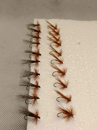 Moscas secas pesca trucha