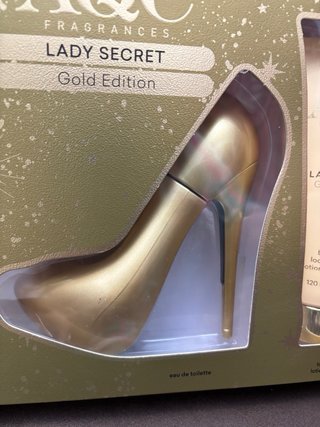 Set Colonia AQC Lady Secret Gold Edition