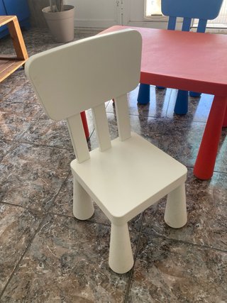 Mesa y 2 Sillas Niños IKEA