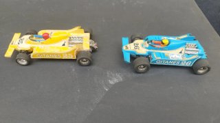 4 Coches Scalextric Rally y F1