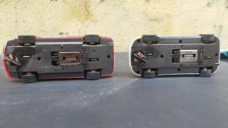 4 Coches Scalextric Rally y F1