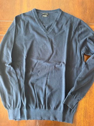 Jersey Massimo Dutti Azul Marino Talla L