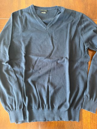 Jersey Massimo Dutti Azul Marino Talla L