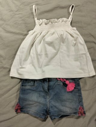 Lote Ropa Niña 7 Años Verano