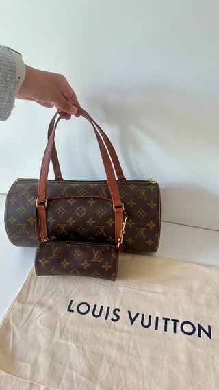 Louis Vuitton Papillon Vintage Marrón