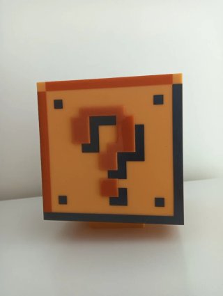 Lámpara Bloque de Super Mario Bros